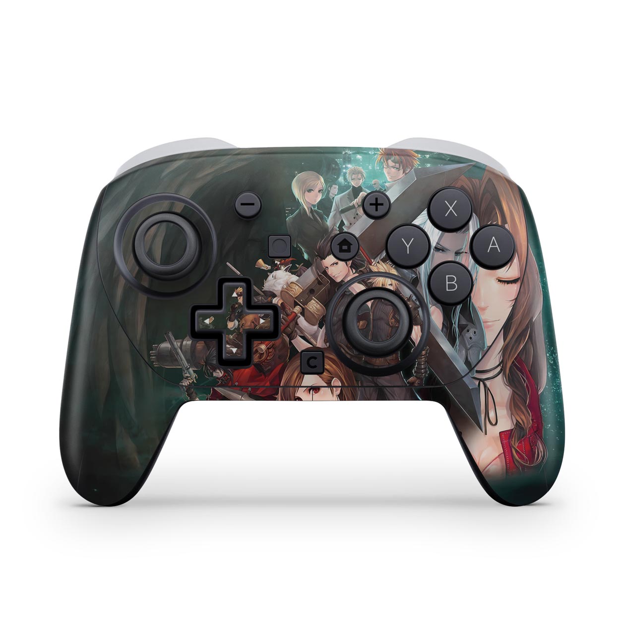 Skin Anti-Rage Nintendo Switch 2 Pro Controle - Final Fantasy Vii: Remake