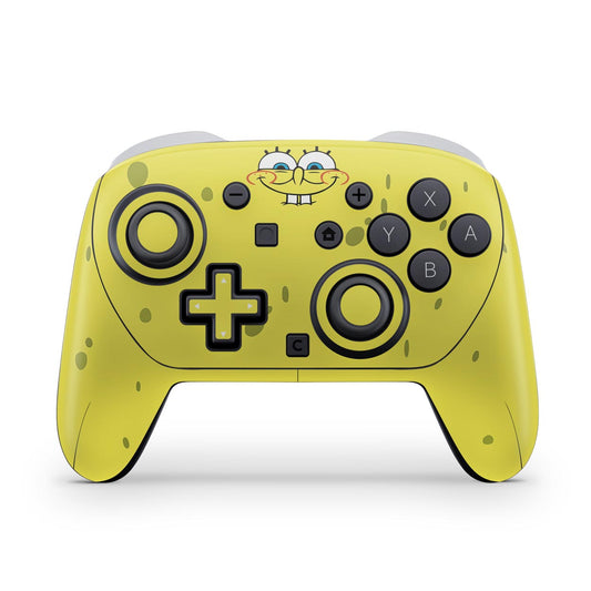 Skin Anti-Rage Nintendo Switch 2 Pro Controle - Bob Esponja