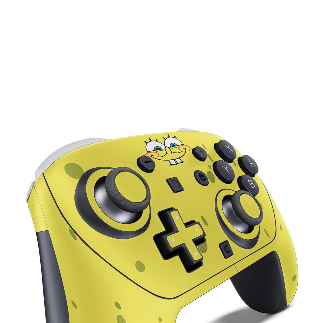 Skin Anti-Rage Nintendo Switch 2 Pro Controle - Bob Esponja - Pop Arte Skins - foto 2