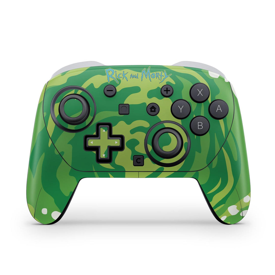 Skin Anti-Rage Nintendo Switch 2 Pro Controle - Rick And Morty