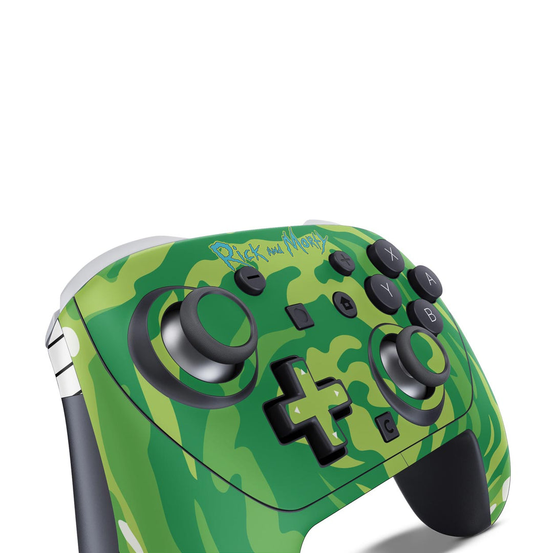 Skin Anti-Rage Nintendo Switch 2 Pro Controle - Rick And Morty - Pop Arte Skins - foto 2