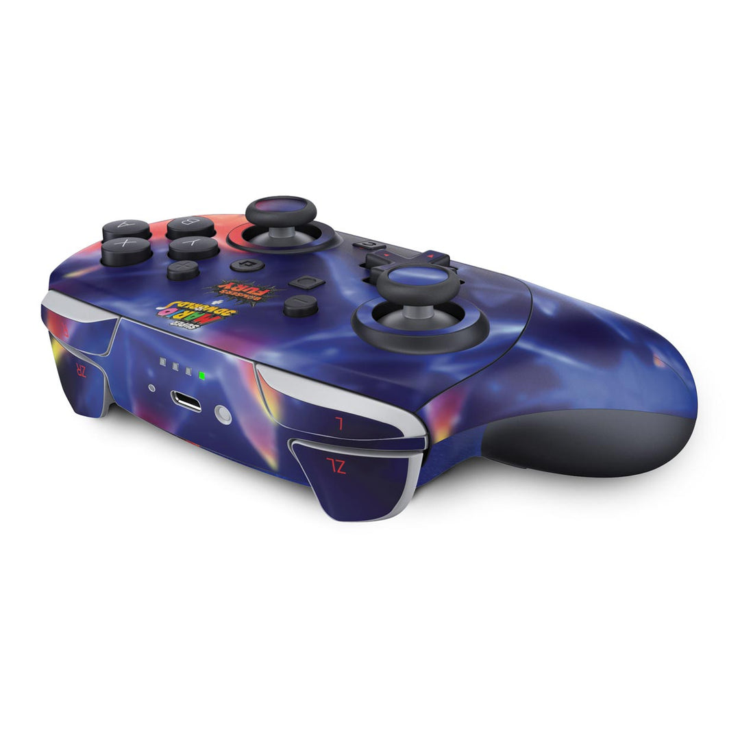 Skin Anti-Rage Nintendo Switch 2 Pro Controle - Bowser s Fury - Pop Arte Skins - foto 3