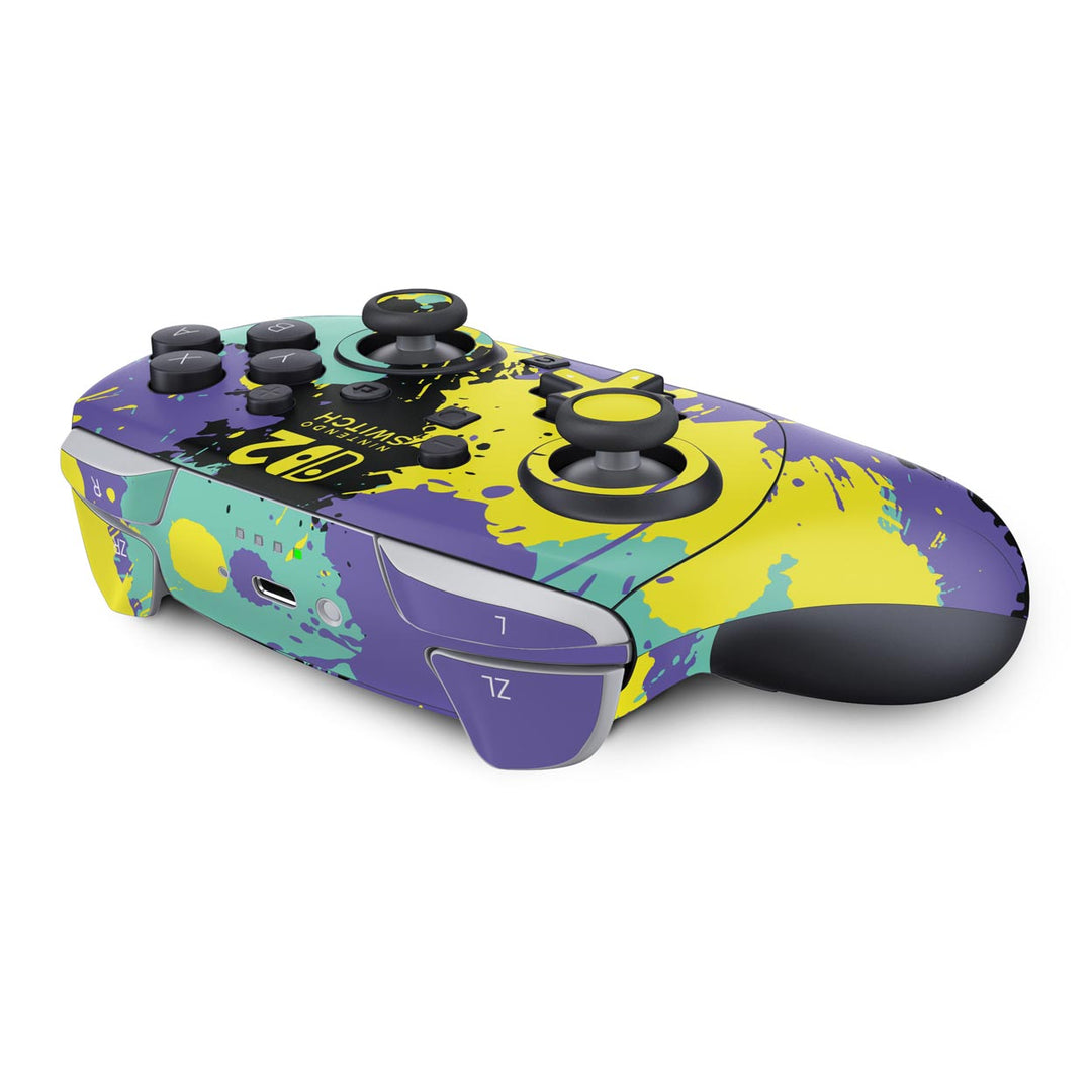 Skin Anti-Rage Nintendo Switch 2 Pro Controle - Splatoon 3 - Pop Arte Skins - foto 3