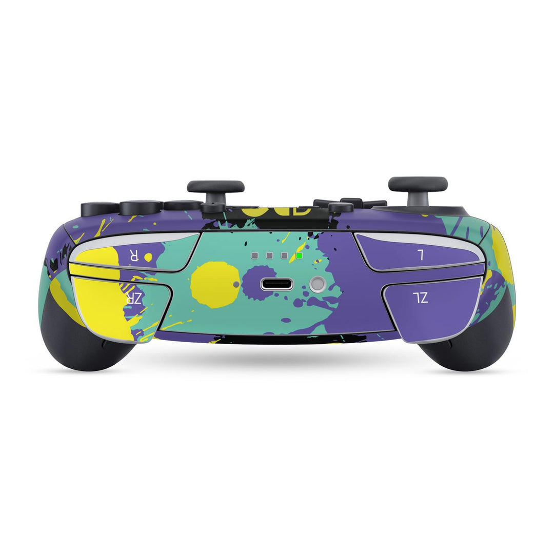 Skin Anti-Rage Nintendo Switch 2 Pro Controle - Splatoon 3 - Pop Arte Skins - foto 4