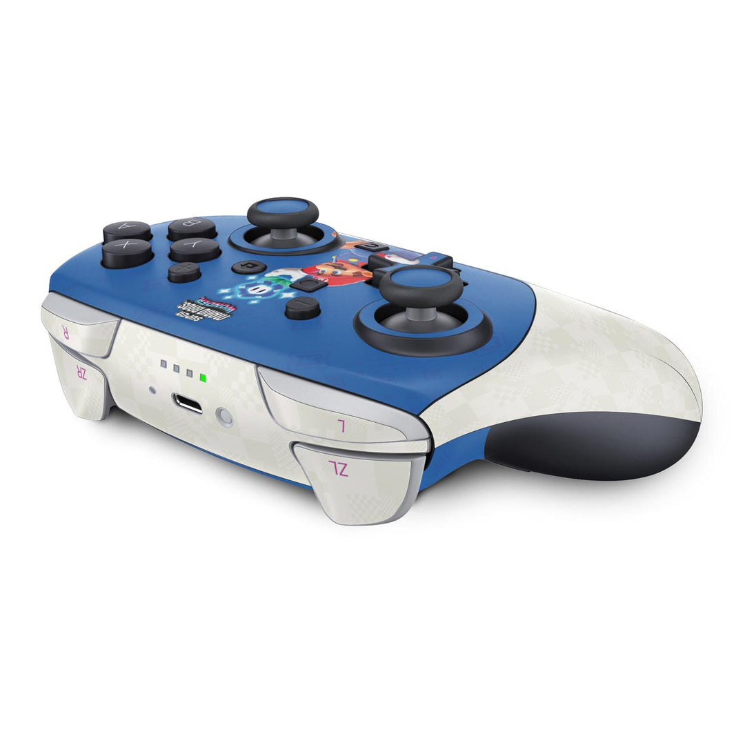 Skin Anti-Rage Nintendo Switch 2 Pro Controle - Super Mario Bros. Wonder - Pop Arte Skins - foto 3