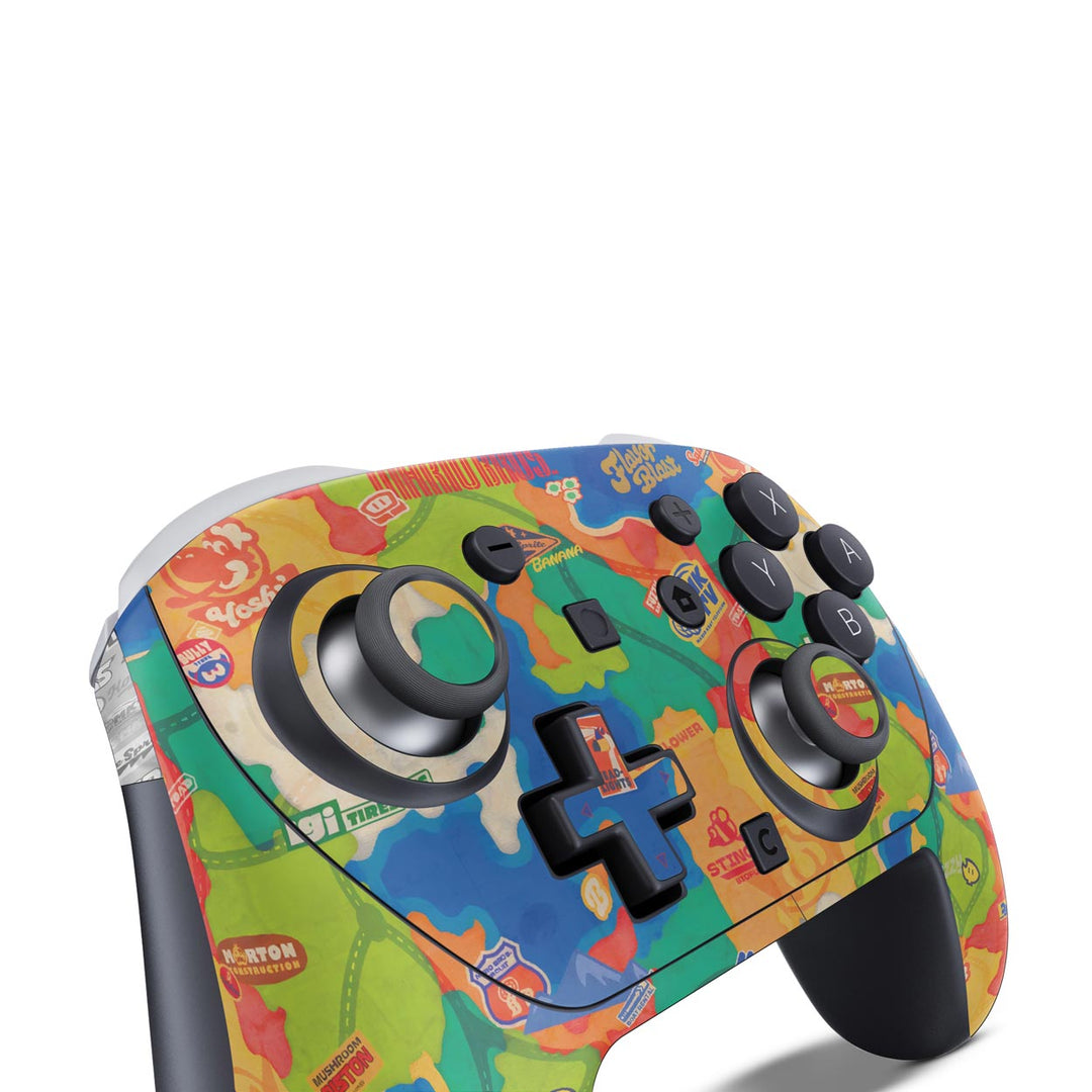 Skin Anti-Rage Nintendo Switch 2 Pro Controle - Mario Kart World - Pop Arte Skins - foto 2