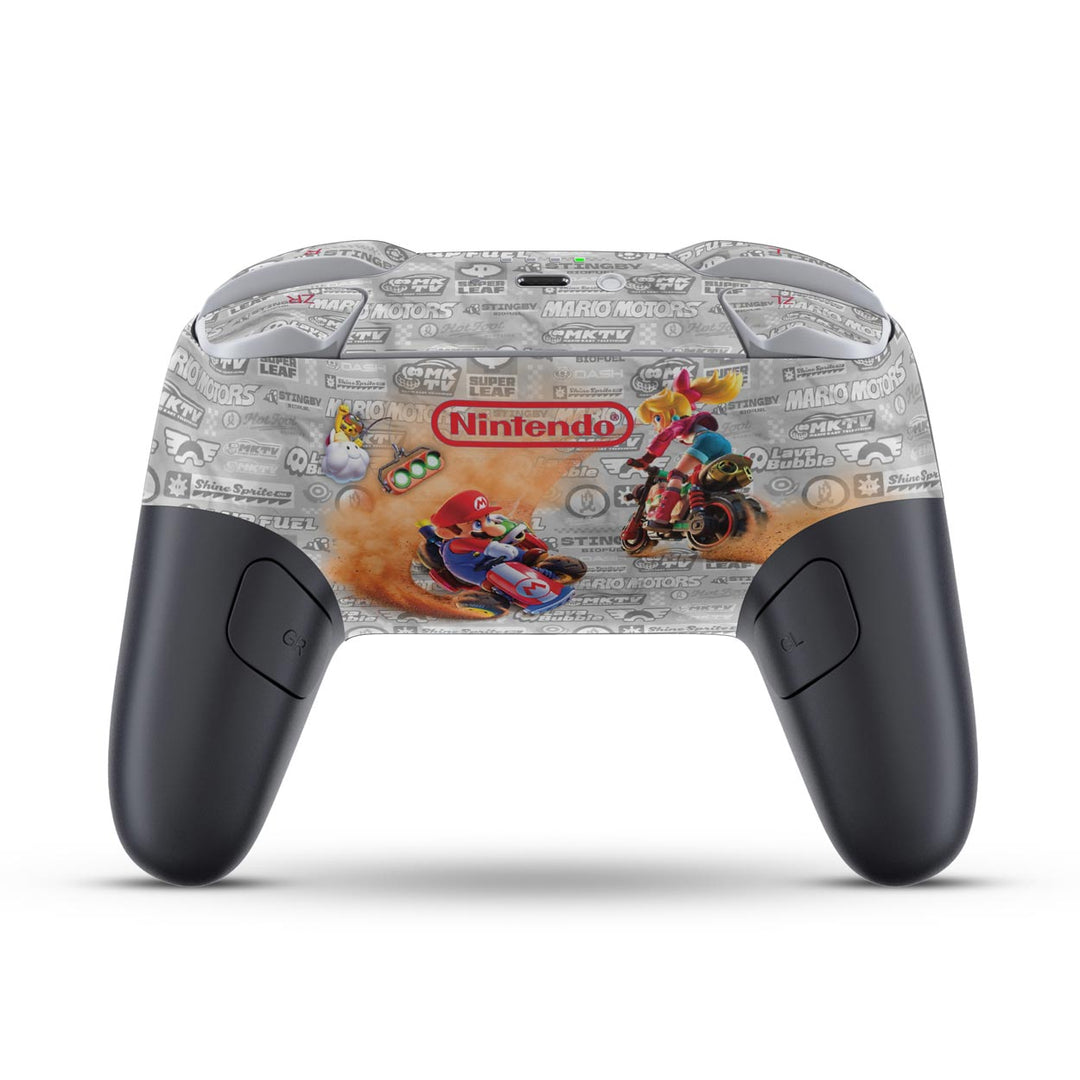 Skin Anti-Rage Nintendo Switch 2 Pro Controle - Mario Kart World - Pop Arte Skins - foto 5