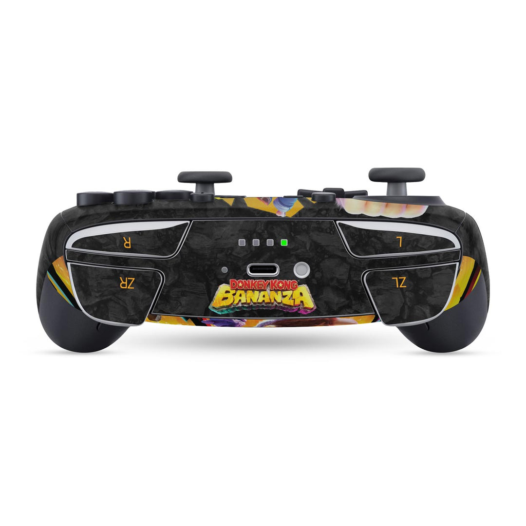 Skin Anti-Rage Nintendo Switch 2 Pro Controle - Donkey Kong Bananza - Pop Arte Skins - foto 4
