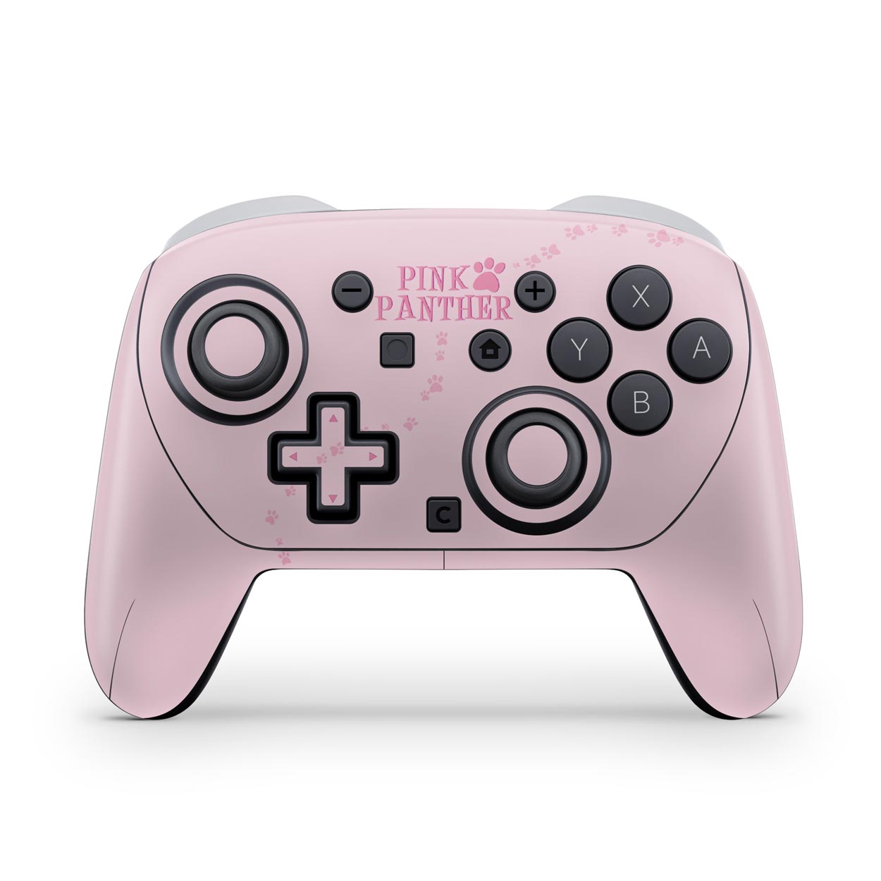 Skin Anti-Rage Nintendo Switch 2 Pro Controle - Pantera Cor de Rosa