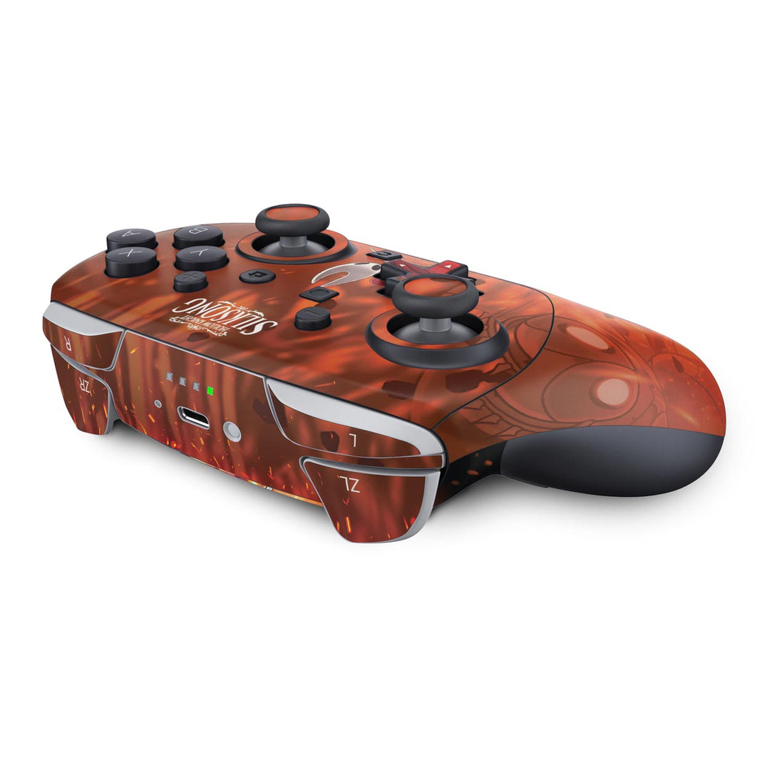 Skin Anti-Rage Nintendo Switch 2 Pro Controle - Hollow Knight: Silksong - Pop Arte Skins - foto 3