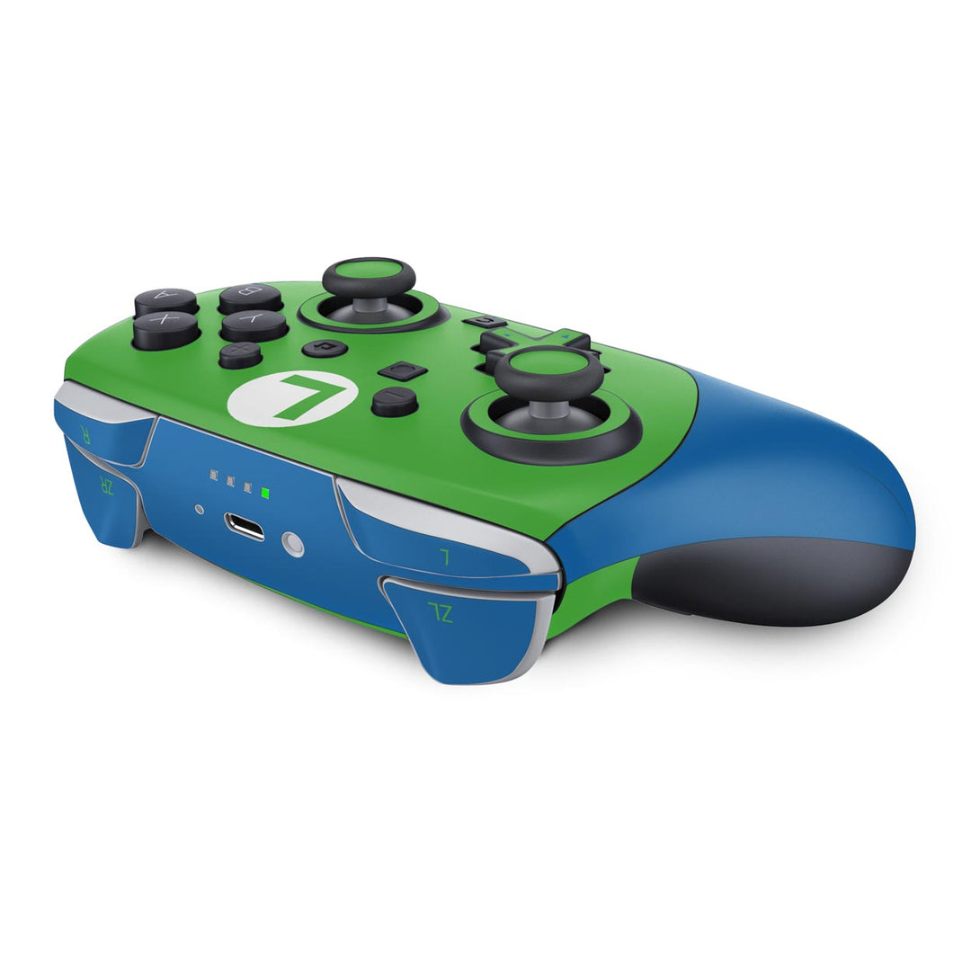 Skin Anti-Rage Nintendo Switch 2 Pro Controle - Luigi Verde Mania - Pop Arte Skins - foto 3