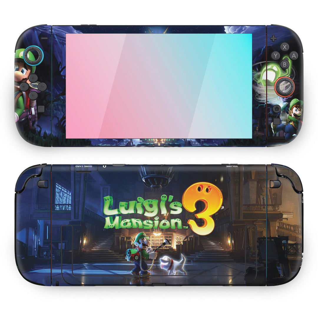 Skin Anti-Rage Nintendo Switch 2 - Luigi's Mansion 3 - Pop Arte Skins - foto 2