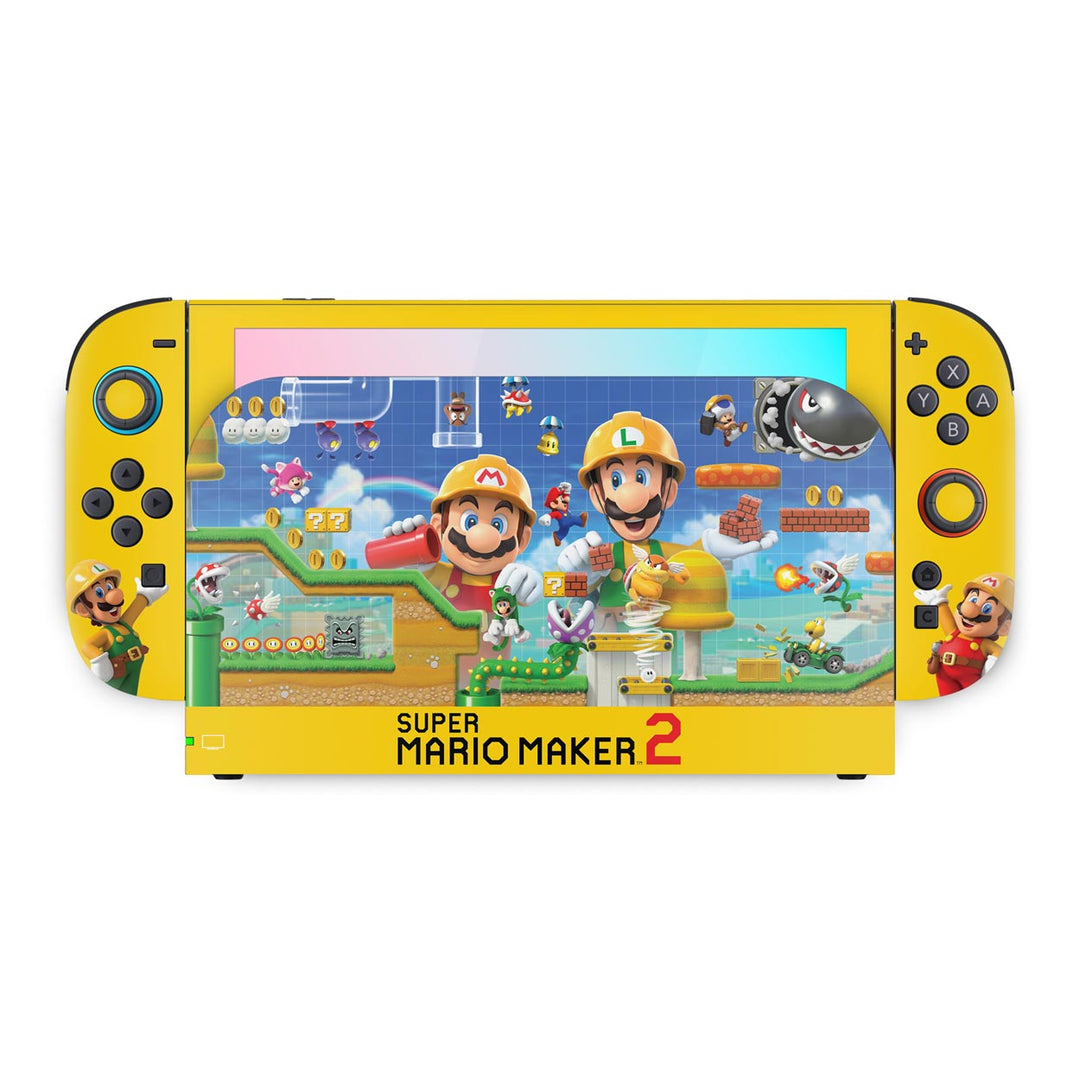 Skin Anti-Rage Nintendo Switch 2 - Super Mario Maker 2