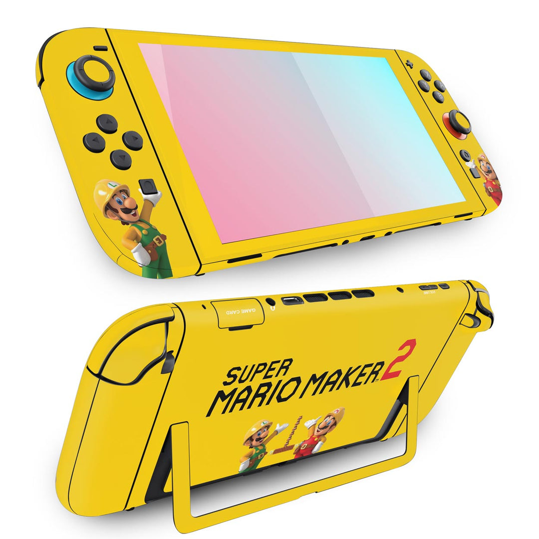 Skin Anti-Rage Nintendo Switch 2 - Super Mario Maker 2 - Pop Arte Skins - foto 3