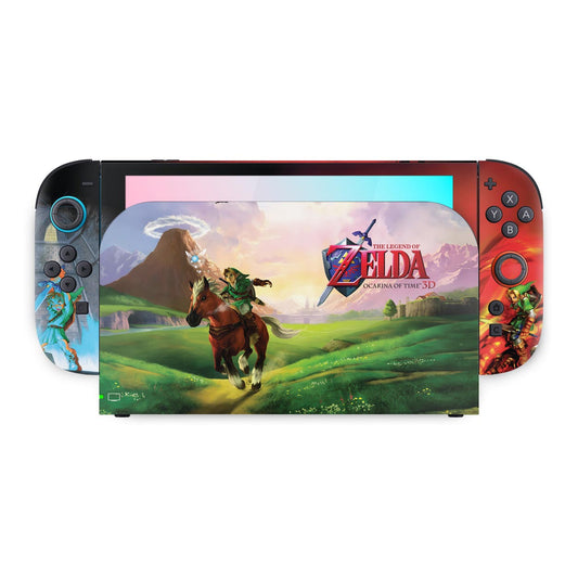 Skin Anti-Rage Nintendo Switch 2 - Zelda Ocarina Of Time
