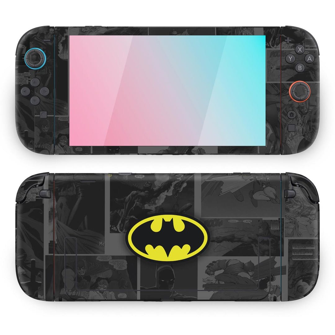Skin Anti-Rage Nintendo Switch 2 - Batman Comics - Pop Arte Skins - foto 2