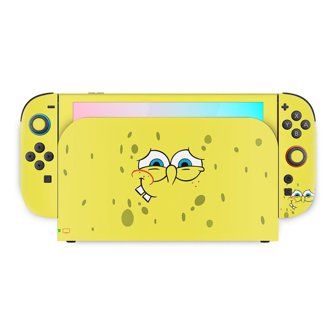 Skin Anti-Rage Nintendo Switch 2 - Bob Esponja