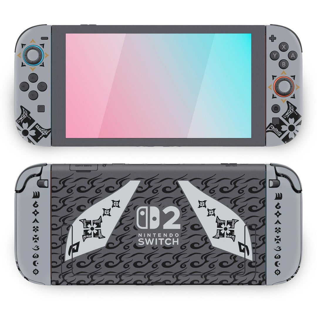 Skin Anti-Rage Nintendo Switch 2 - Monster Hunter Rise - Pop Arte Skins - foto 2