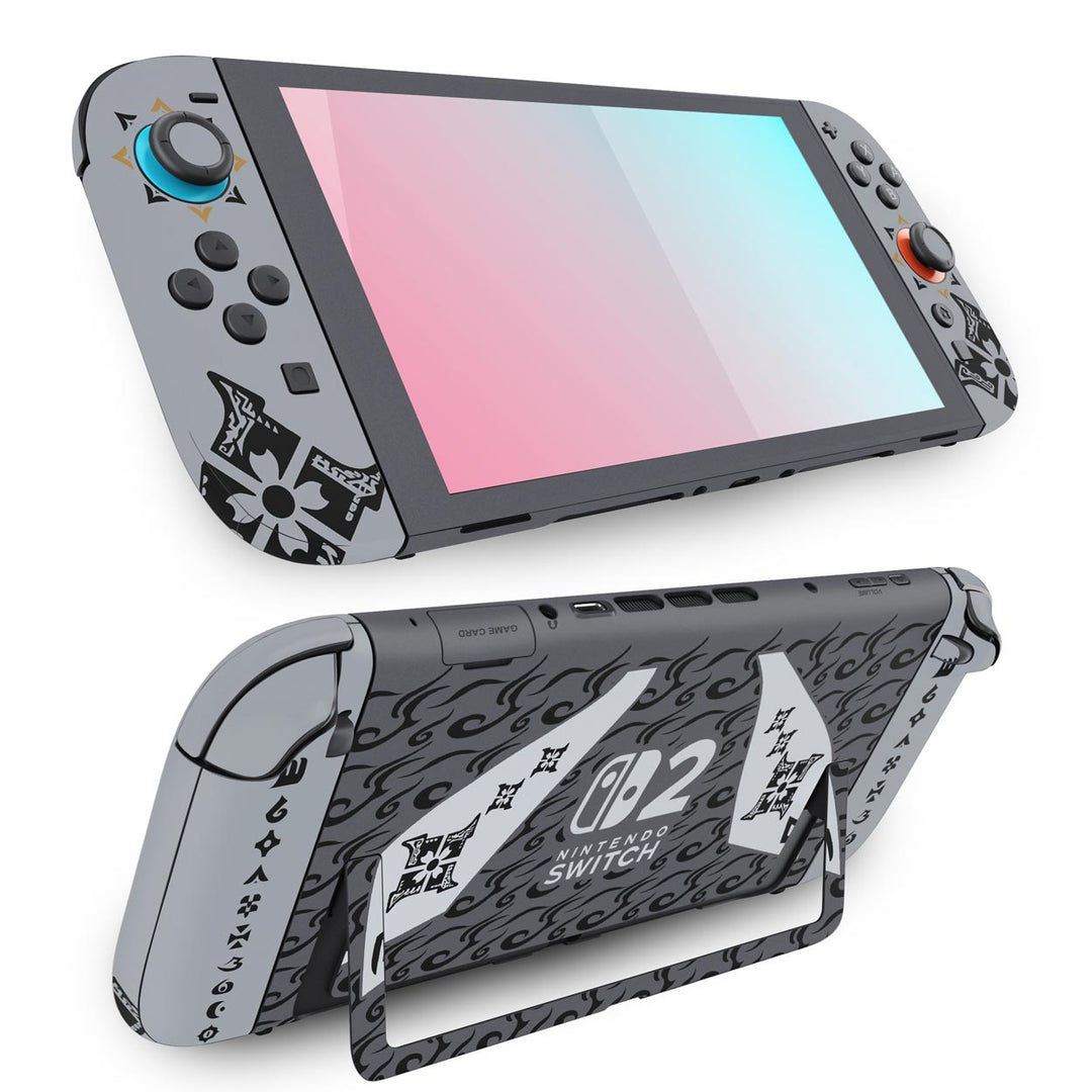 Skin Anti-Rage Nintendo Switch 2 - Monster Hunter Rise - Pop Arte Skins - foto 3