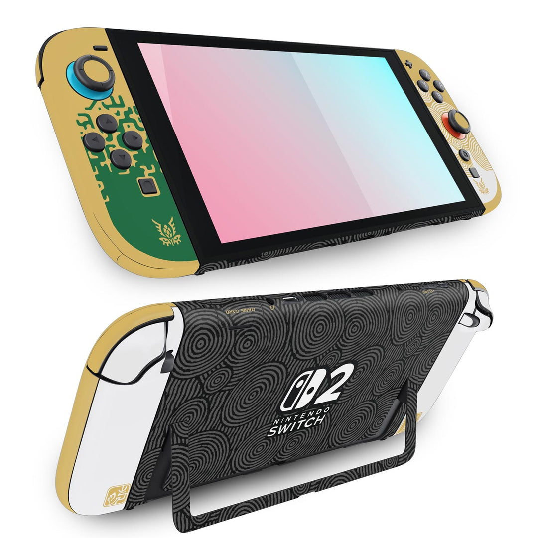 Skin Anti-Rage Nintendo Switch 2 - Zelda Tears of the Kingdom Edition - Pop Arte Skins - foto 3