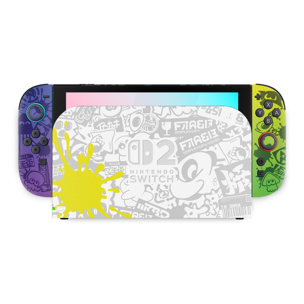 Skin Anti-Rage Nintendo Switch 2 - Splatoon 3 Special