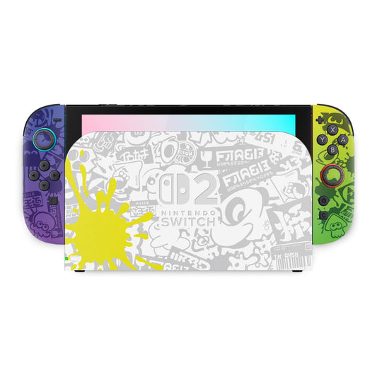 Skin Anti-Rage Nintendo Switch 2 - Splatoon 3 Special