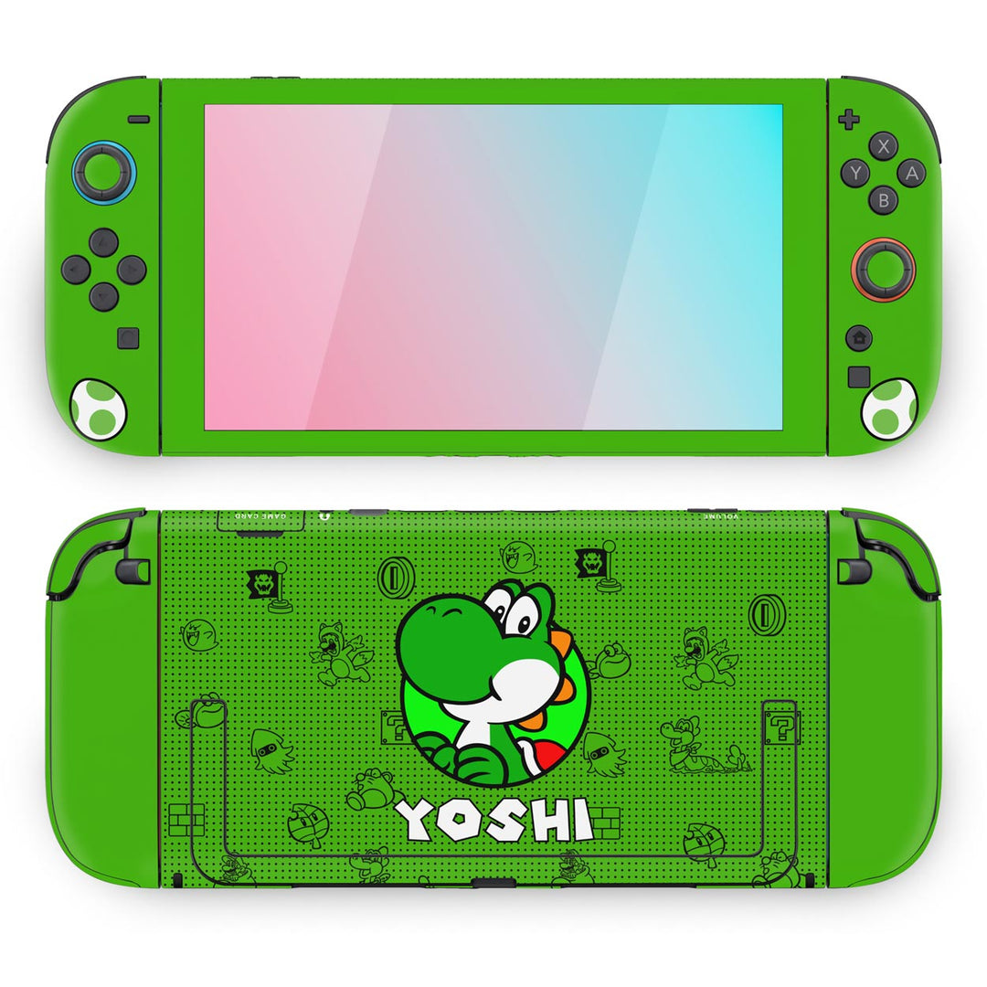 Skin Anti-Rage Nintendo Switch 2 - Yoshi - Pop Arte Skins - foto 2
