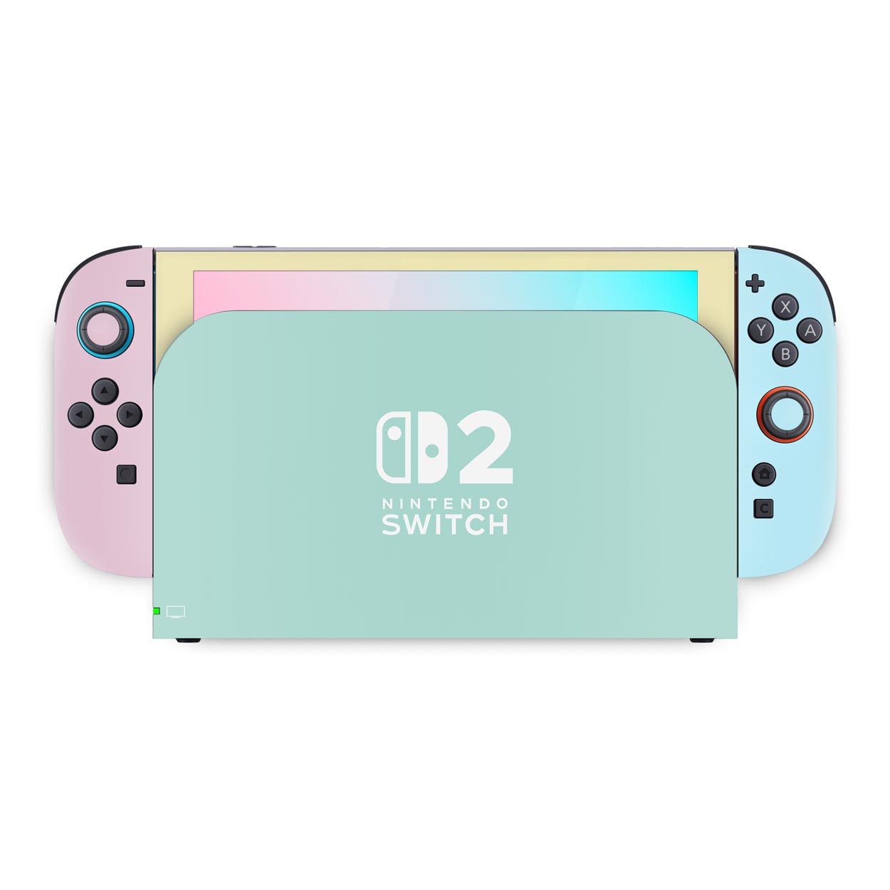 Nintendo Switch 2 Skin Anti-Rage - Tons Pastel