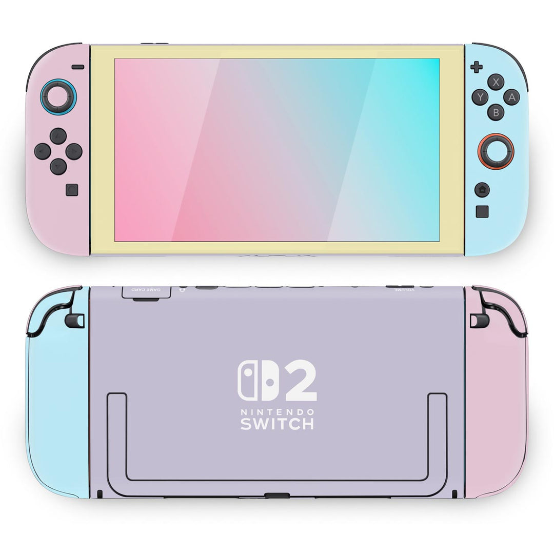Skin Anti-Rage Nintendo Switch 2 - Tons Pastel - Pop Arte Skins - foto 2