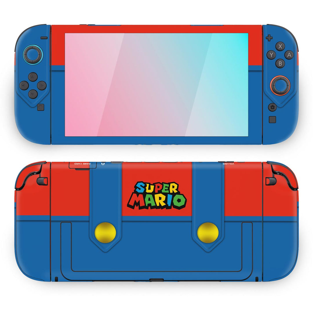 Skin Anti-Rage Nintendo Switch 2 - Mario Vermelho Mania - Pop Arte Skins - foto 2