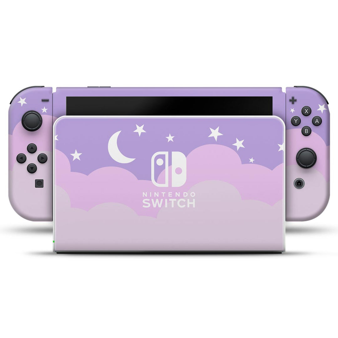 Skin Anti-Rage Nintendo Switch 1 Oled - Noite Estrelada - Pop Arte Skins