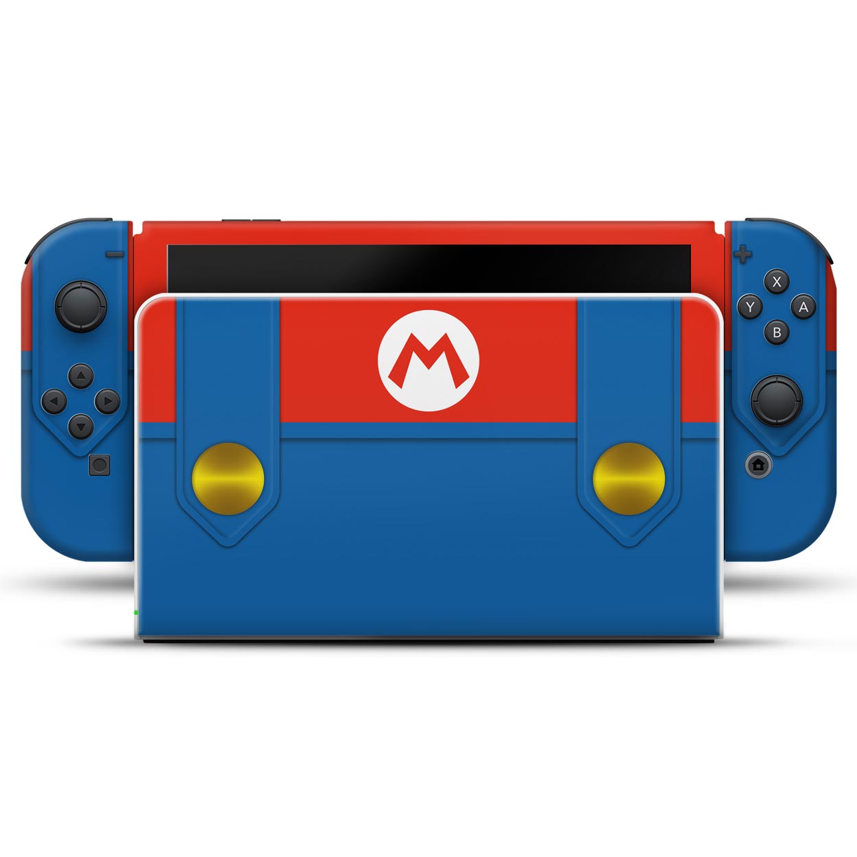 Nintendo Switch Oled Skin - Mario Vermelho Mania