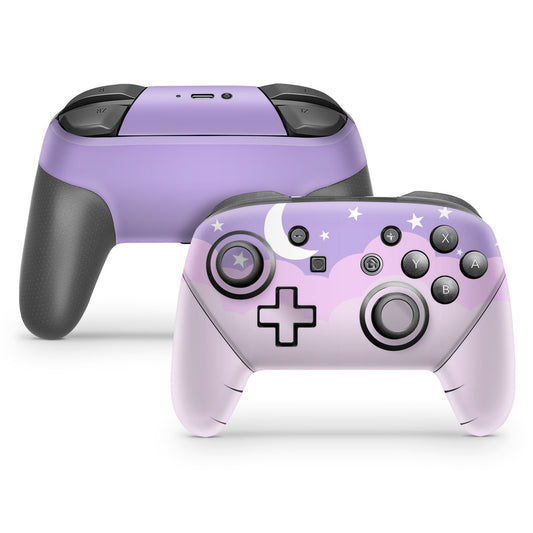 Skin Anti-Rage Nintendo Switch 1 Pro Controle - Noite Estrelada