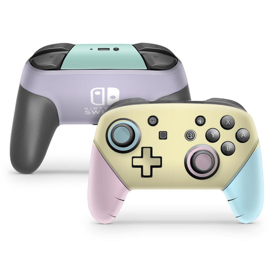 Nintendo Switch Pro Controle Skin Anti-Rage - Tons Pastel