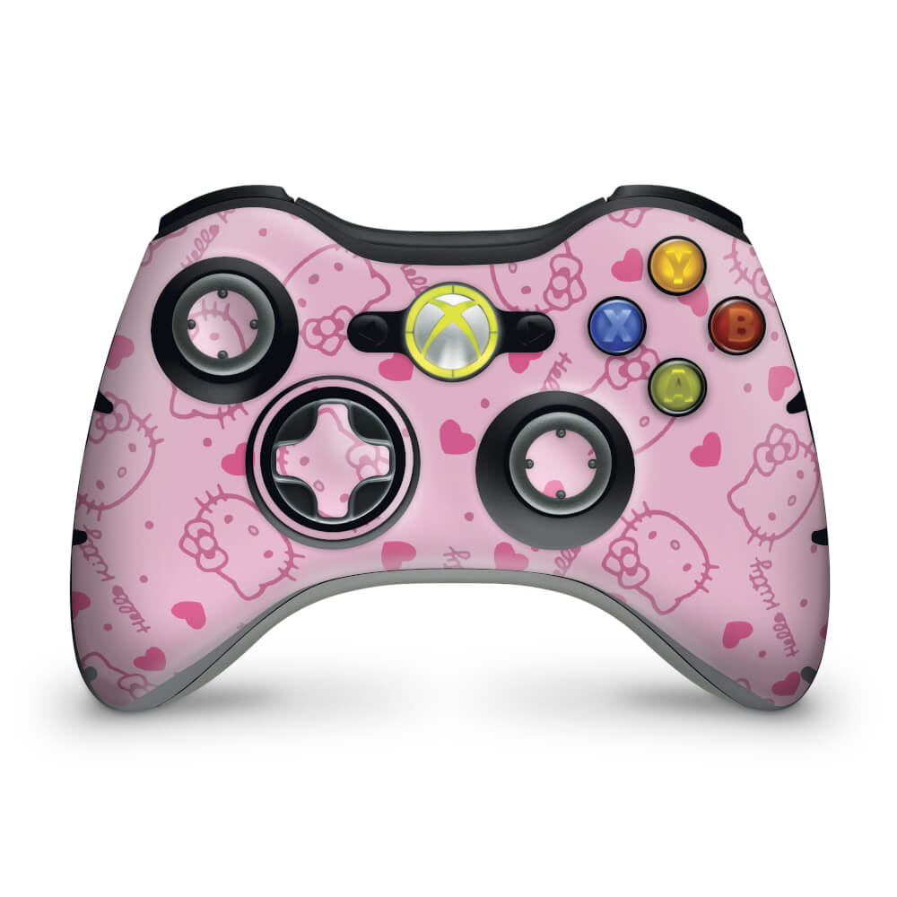 Skin Anti-Rage Xbox 360 Controle - Hello Kitty