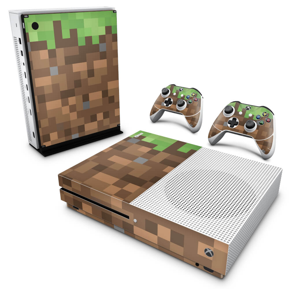 Skin Anti-rage Xbox One Slim - Minecraft