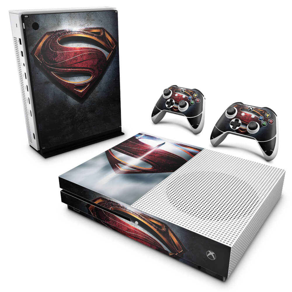 Skin Anti-rage Xbox One Slim - Superman - Super Homem