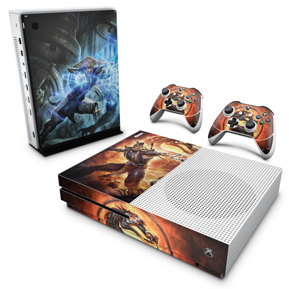 Skin Anti-rage Xbox One Slim - Mortal Kombat