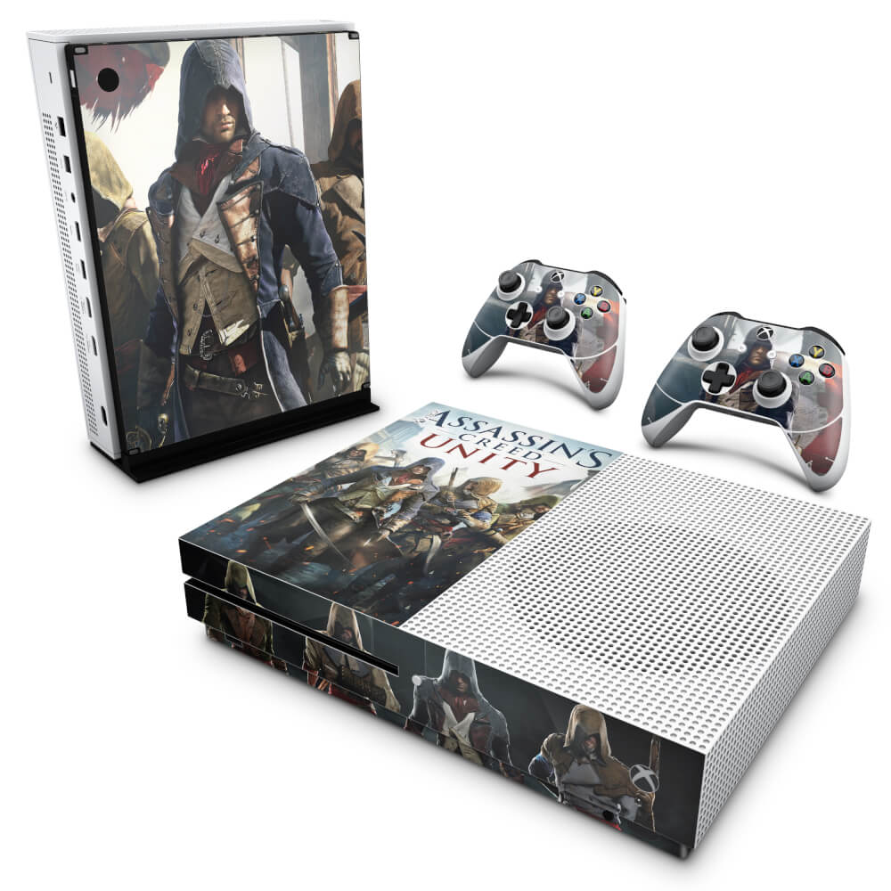 Skin Anti-rage Xbox One Slim - Assassins Creed Unity