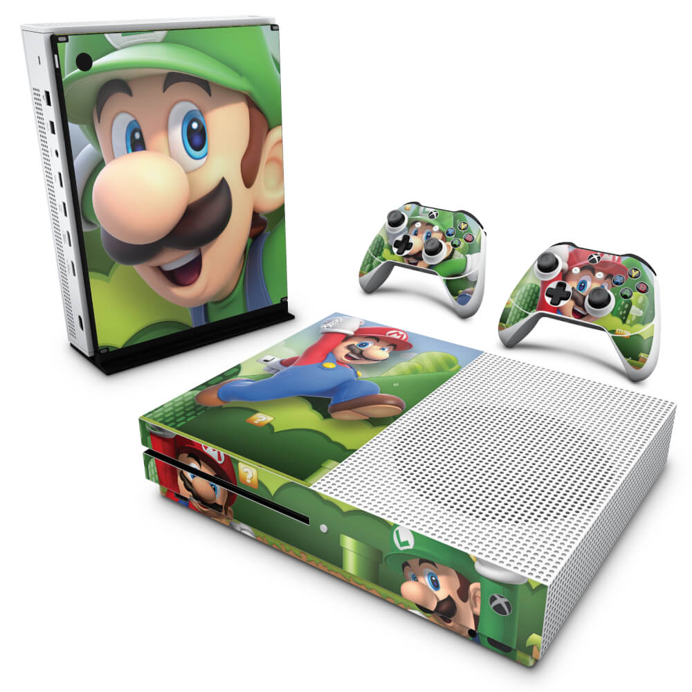 Skin Anti-rage Xbox One Slim - Super Mario Bros