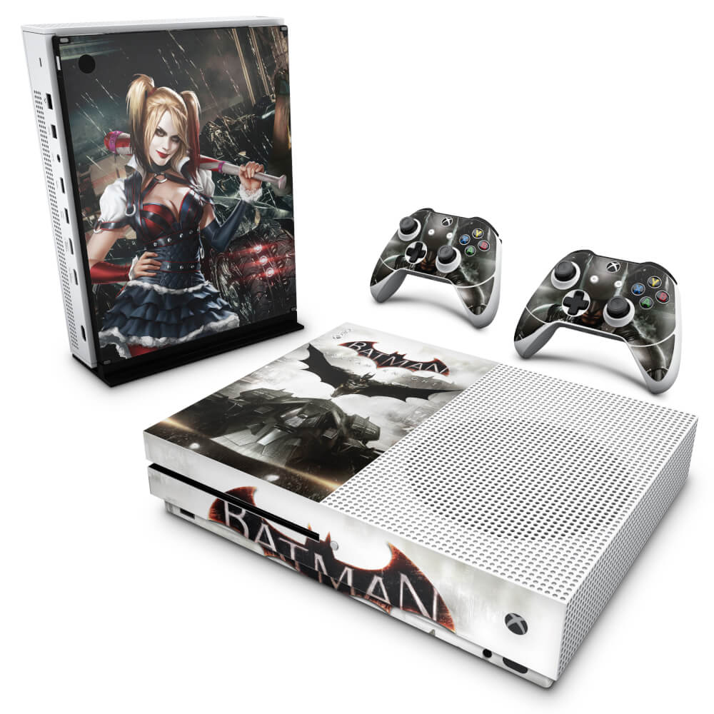Skin Anti-rage Xbox One Slim - Batman Arkham Knight
