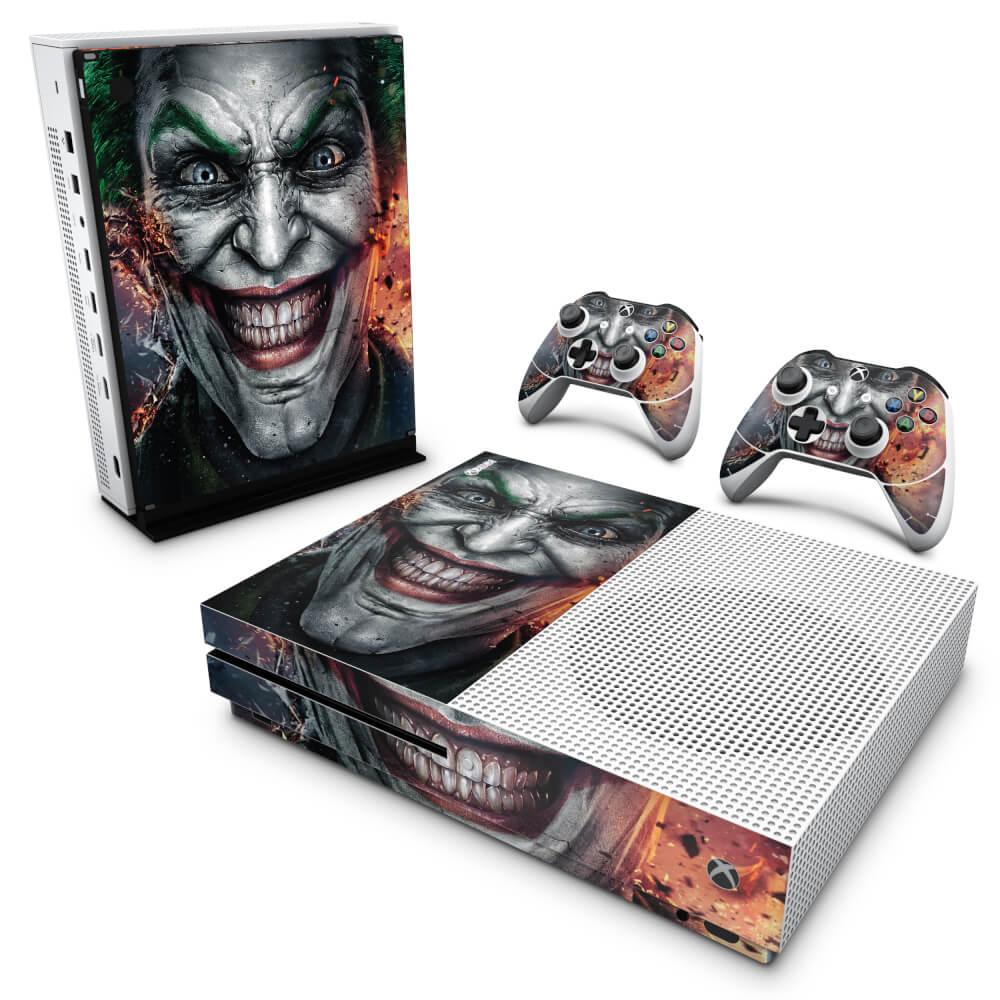 Skin Anti-rage Xbox One Slim - Coringa - Joker #A