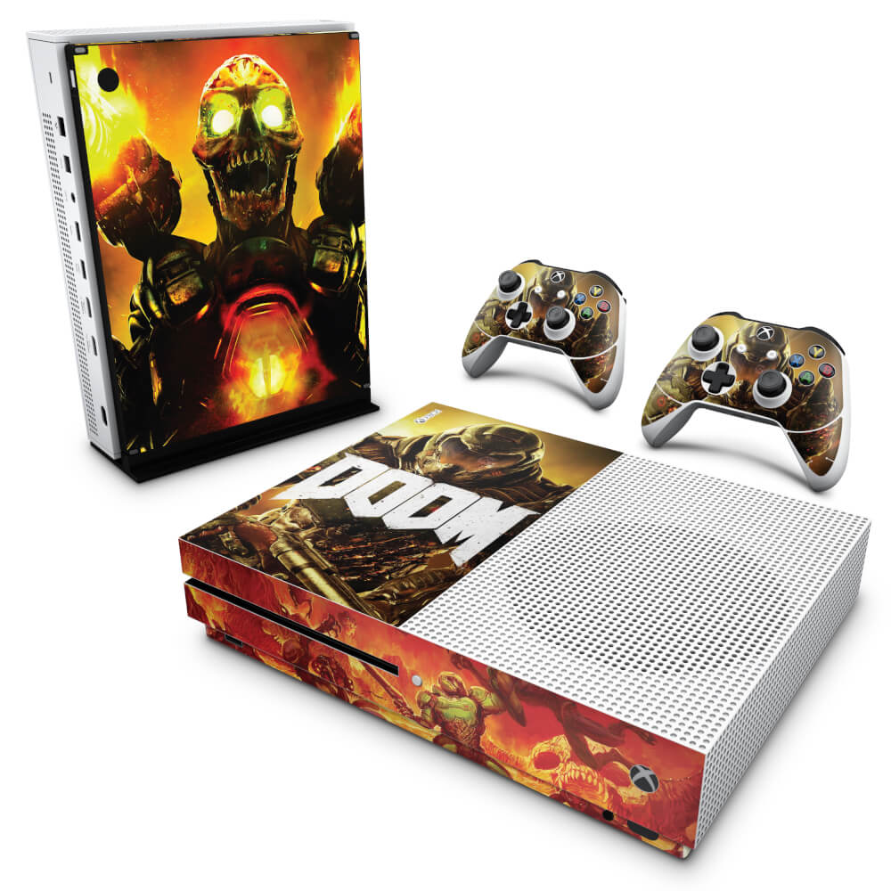 Skin Anti-rage Xbox One Slim - Doom