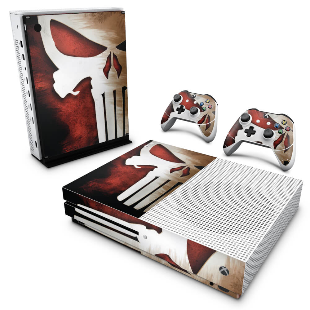 Skin Anti-rage Xbox One Slim - The Punisher Justiceiro