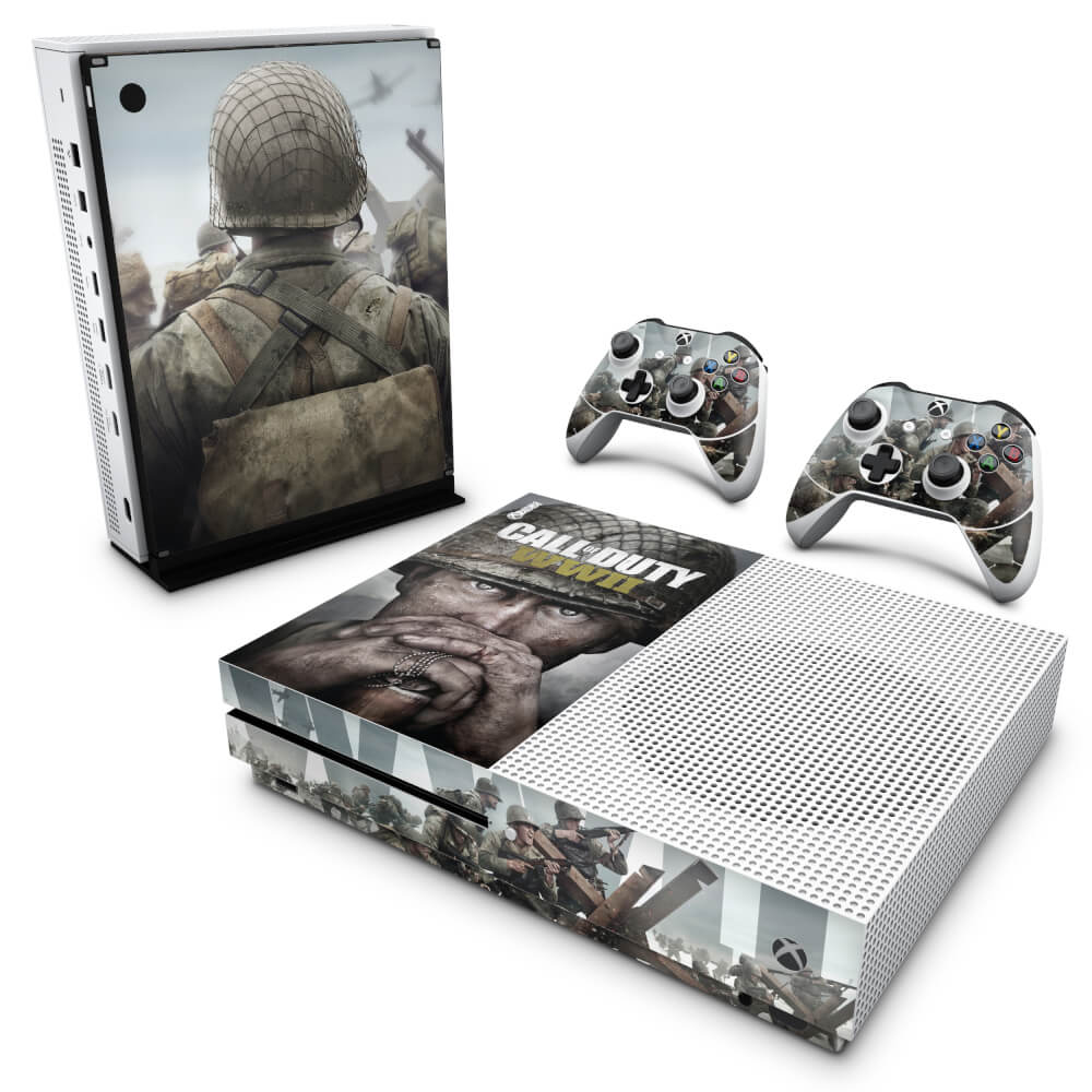 Skin Anti-rage Xbox One Slim - Call of Duty WW2