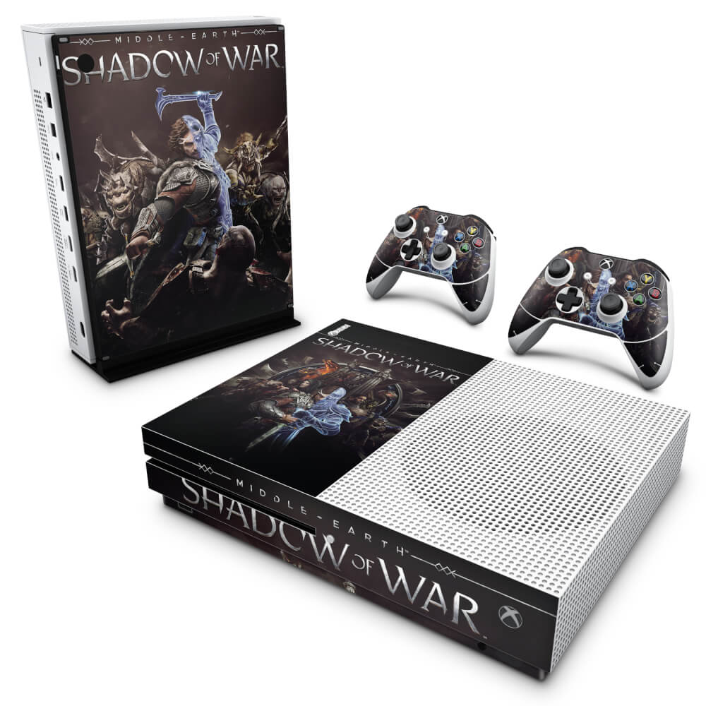 Skin Anti-rage Xbox One Slim - Shadow of War