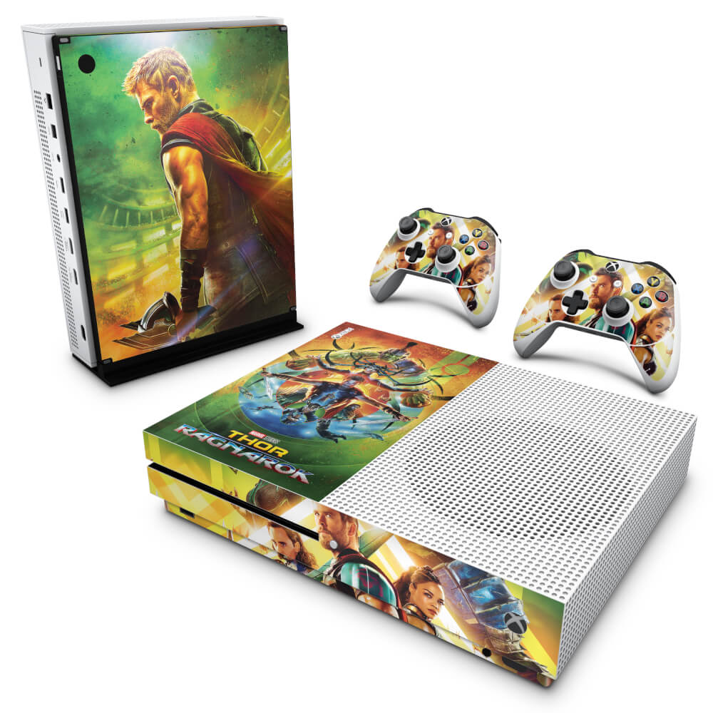 Skin Anti-rage Xbox One Slim - Thor Ragnarok