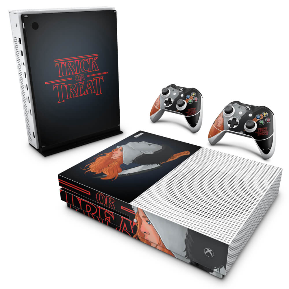 Skin Anti-rage Xbox One Slim - Stranger Things Max