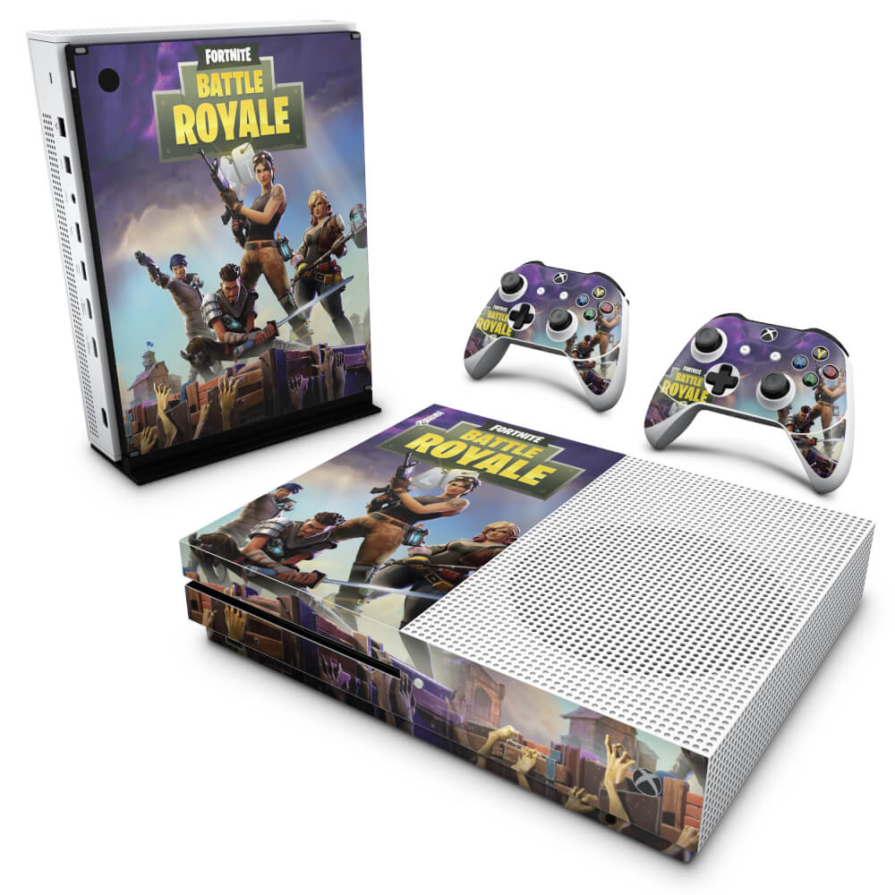 Skin Anti-rage Xbox One Slim - Fortnite Battle Royale