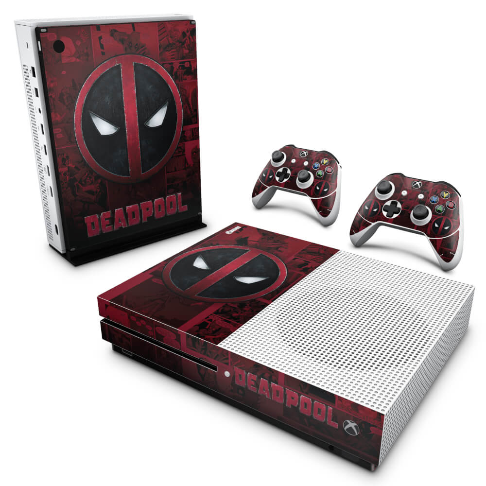 Skin Anti-rage Xbox One Slim - Deadpool Comics